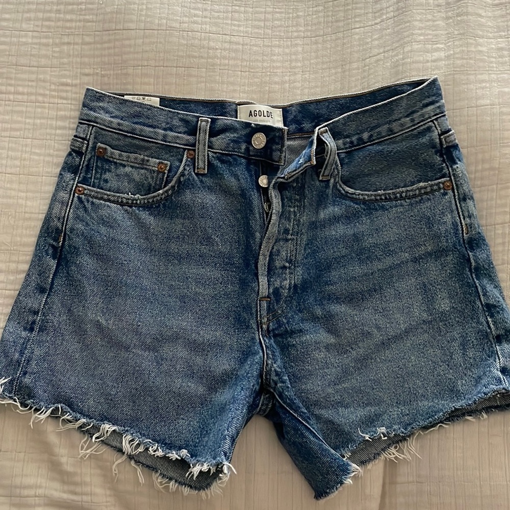 Agolde Parker long shorts